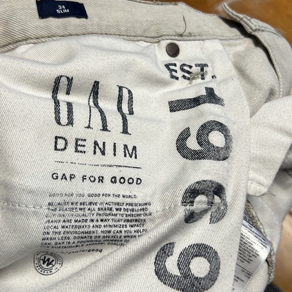 Gap Gray Jean Shorts - Picture 4 of 6